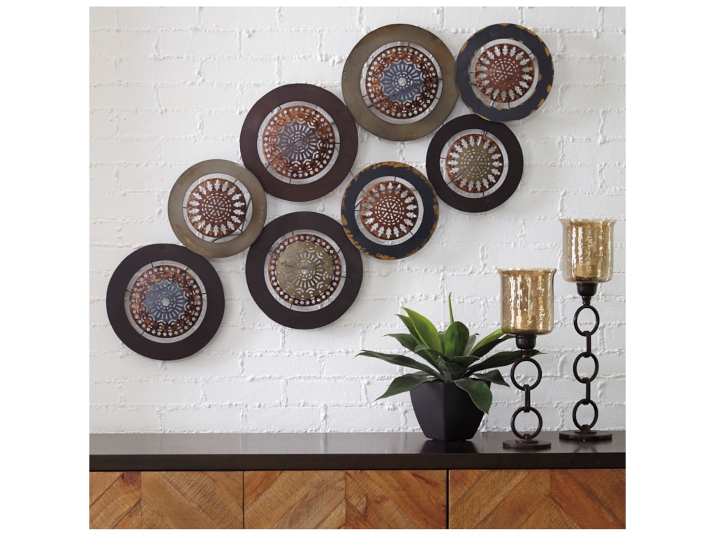 Signature Design By Ashley Wall Art Dhruv Multi Decor Value Signature Design By Ashley Wall Artdhruv Multi Decor