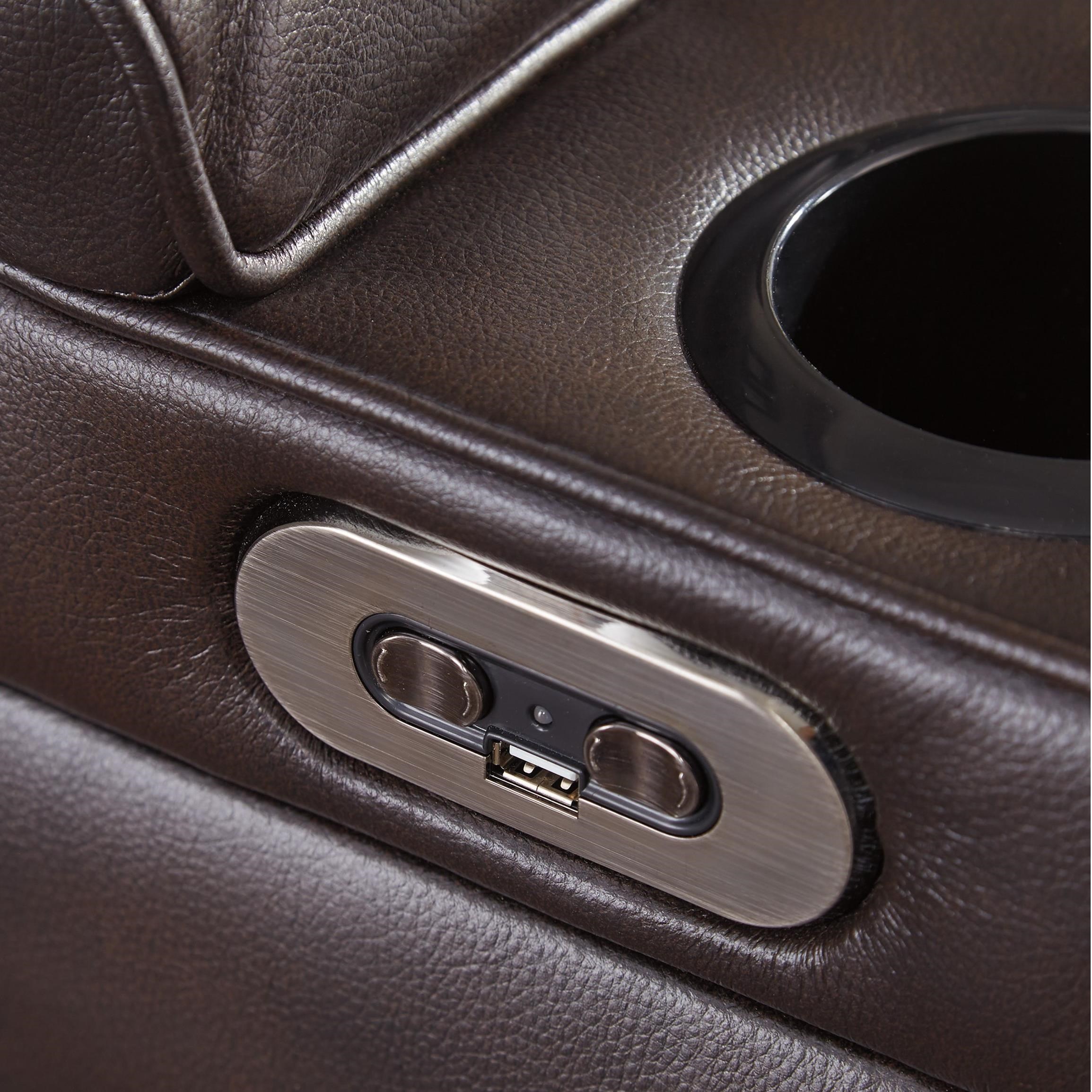 Signature Design By Ashley Warnerton Power Reclining Sofa With