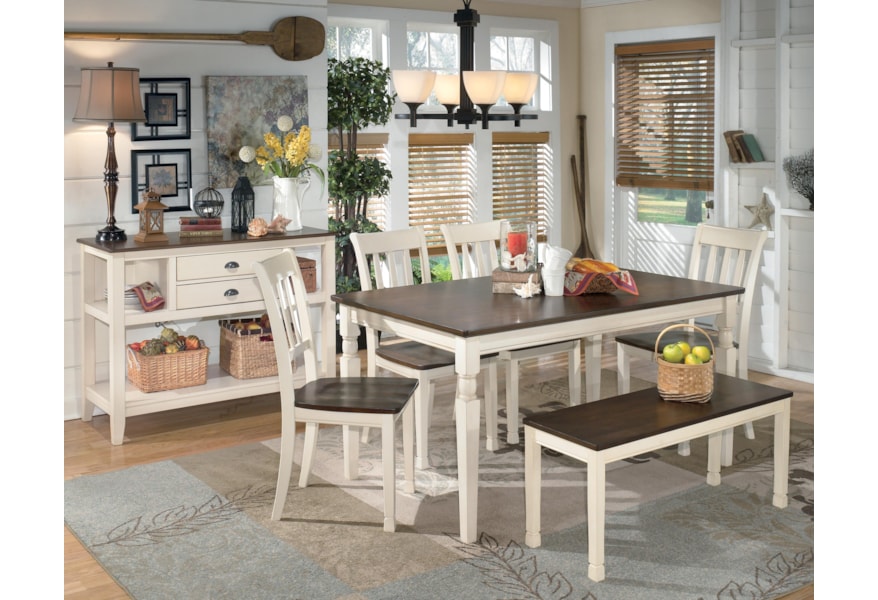 Signature Design By Ashley Whitesburg Dining Room Side Chair W