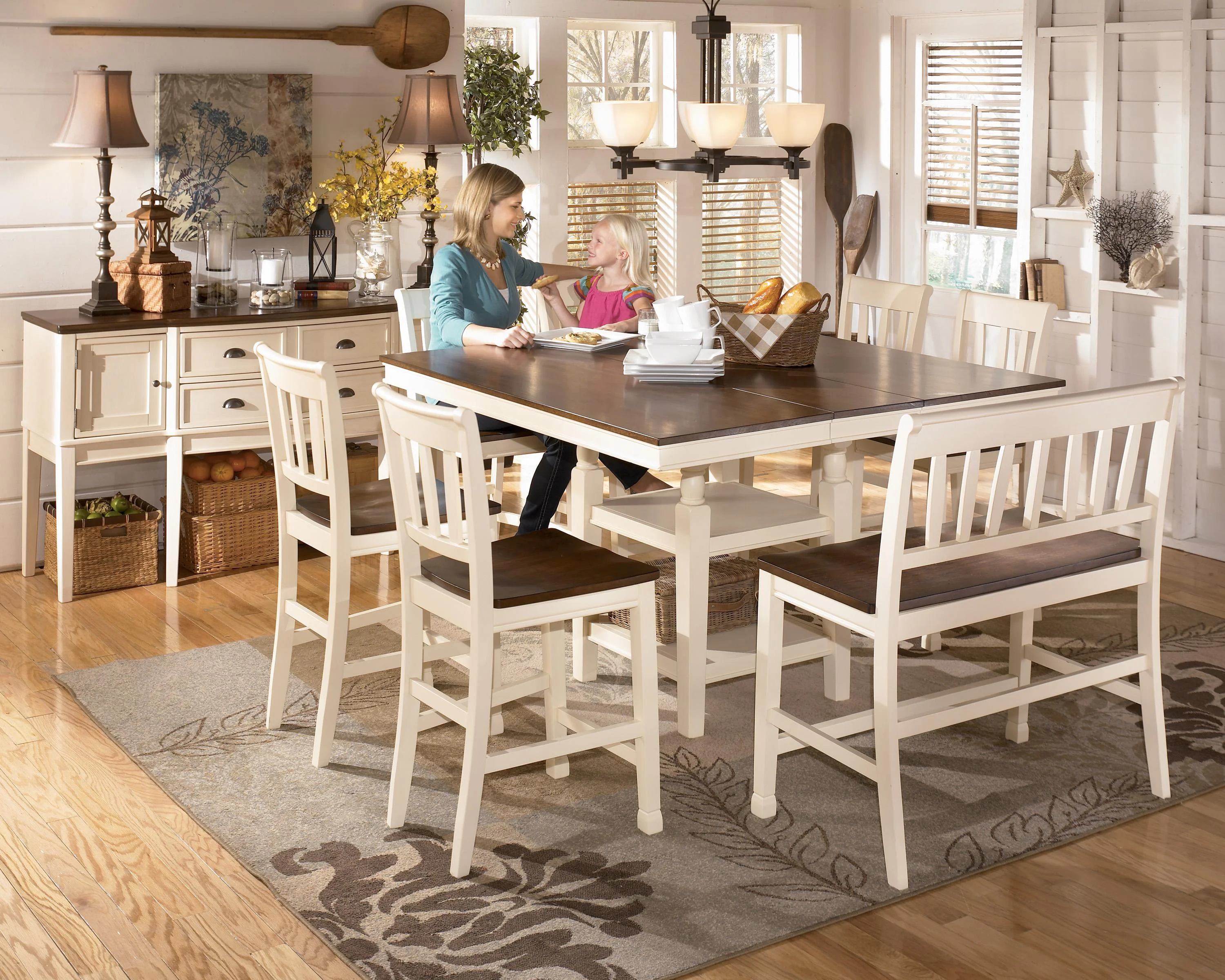 Signature Design by Ashley Furniture Whitesburg D583-224 Two-Tone