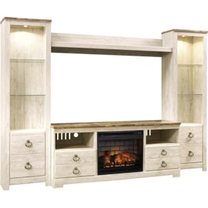 Ashley Furniture Signature Design Willowton Entertainment Center