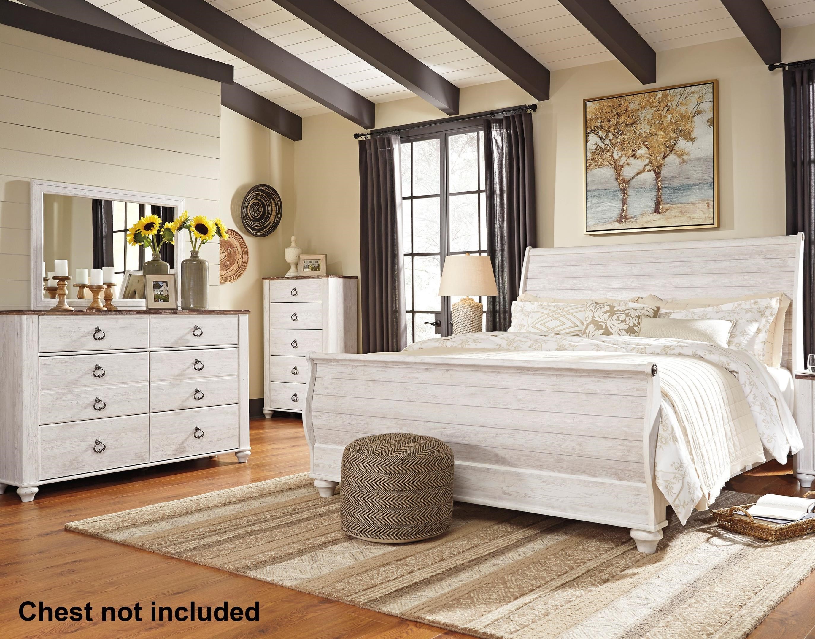 Ashley Furniture Signature Design Willowton King Bedroom Group