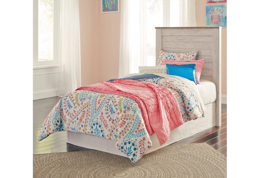 Signature Design By Ashley Willowton B267 53 Twin Panel Headboard