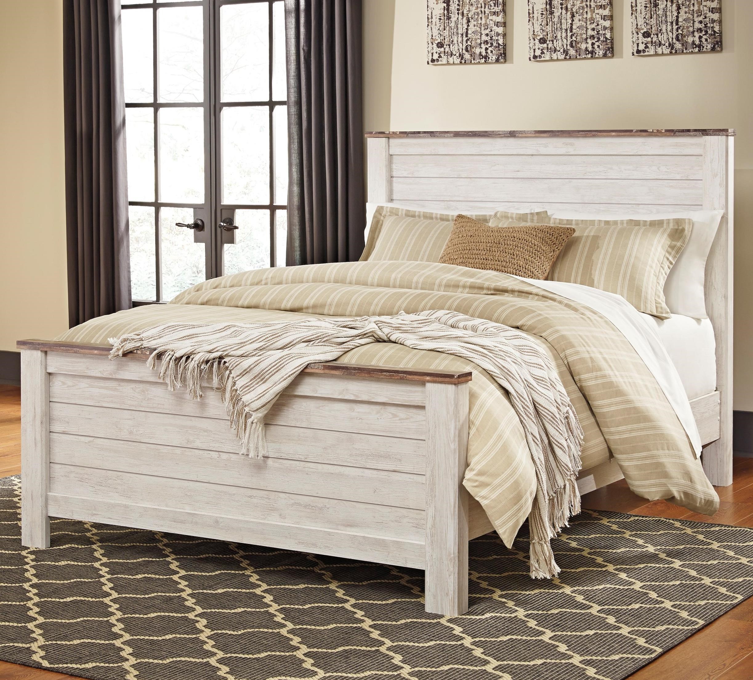 Queen Metal Antique Bed Headboard Brass 54/" Bedroom Vintage Furniture Beds Home