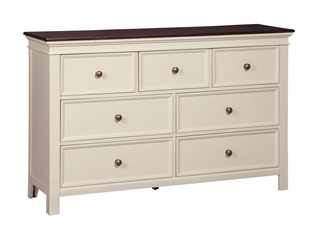 Signature Design By Ashley Woodanville Cottage Style Two Tone Finish Woodanville Cottage Style Two Tone Finish Dresser By Signature Design Ashley