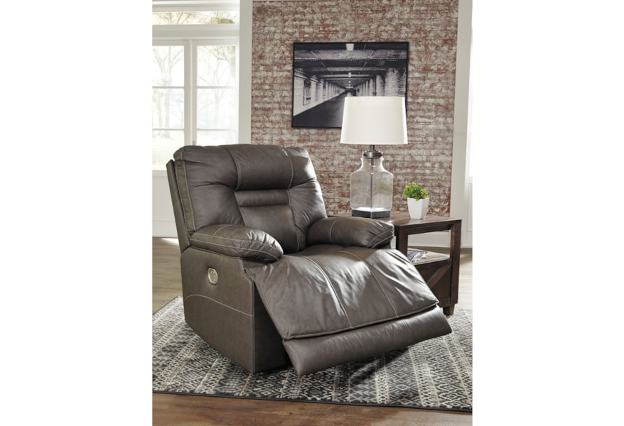 Wurstrow Power Recliner With Power Headrest And Usb Port Van Hill Furniture Recliners Wurstrow Power Recliner With Power Headrest And Usb Port Van Hill Furniture Recliners
