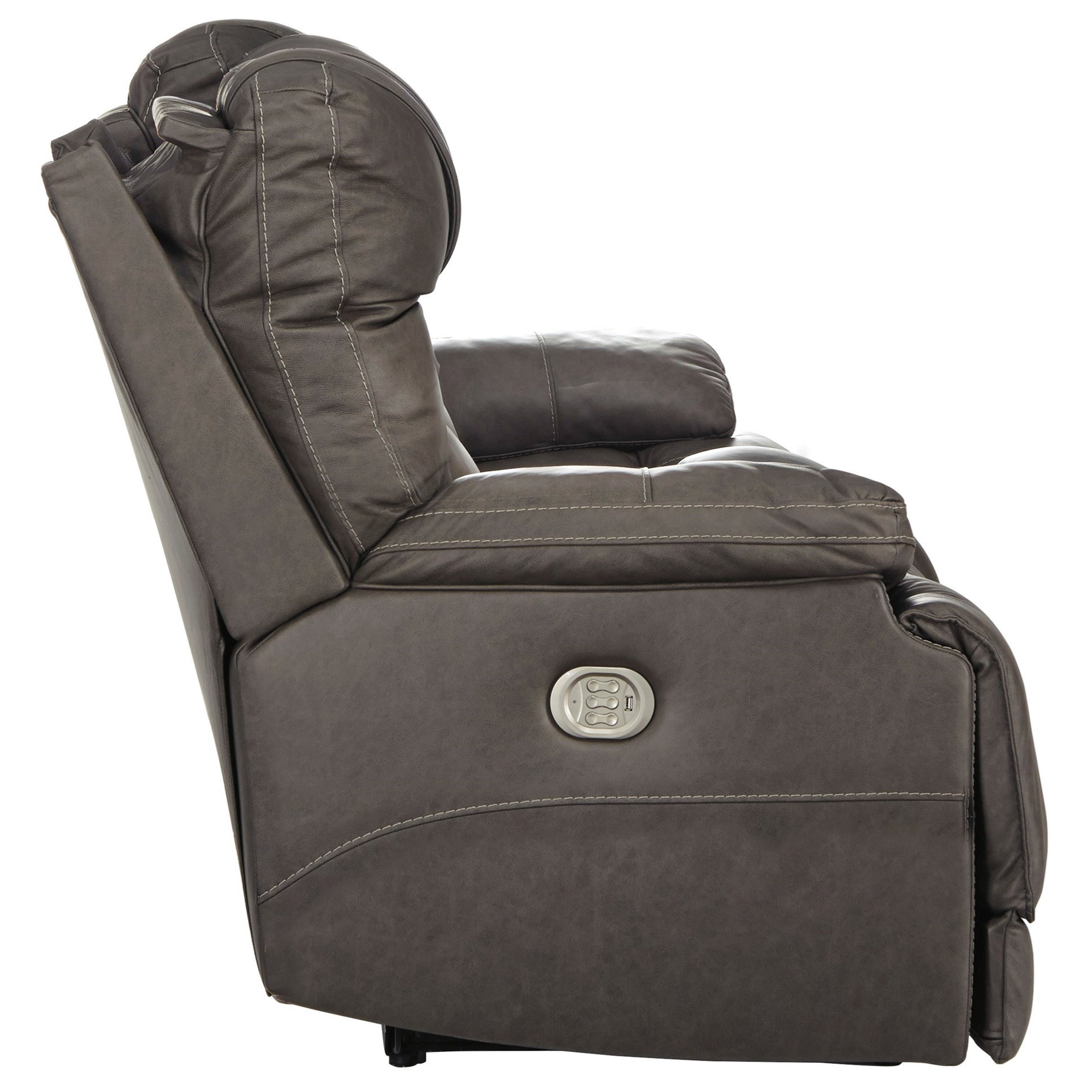 Signature Design By Ashley Wurstrow U5460215 Power Reclining Sofa