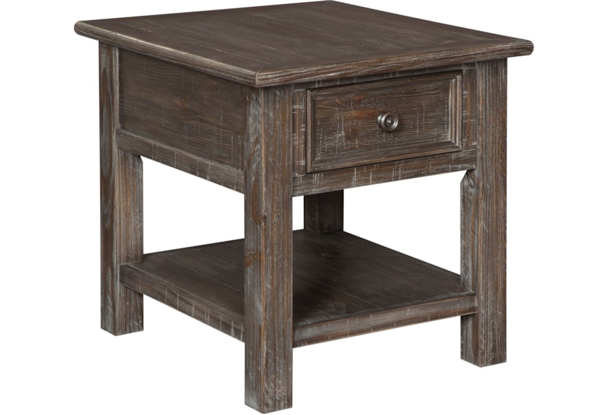 Wyndahl Rectangular End Table With Drawer And Shelf By Signature Design Ashley At Rife S Home Furniture Wyndahl Rectangular End Table With Drawer And Shelf By Signature Design Ashley At Rife S Home Furniture