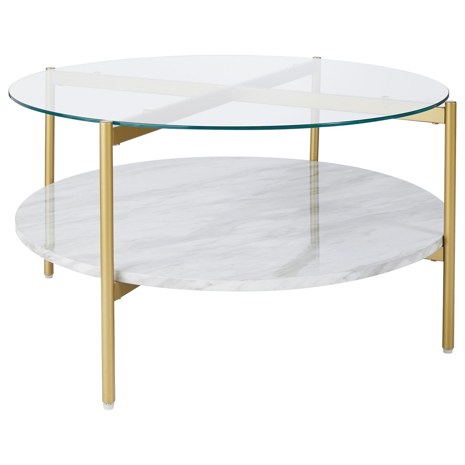 Gold Metal Glass Accent Coffee Cocktail Table With Shelf Tables Coffee Tables Rapidinfrastruktur Com