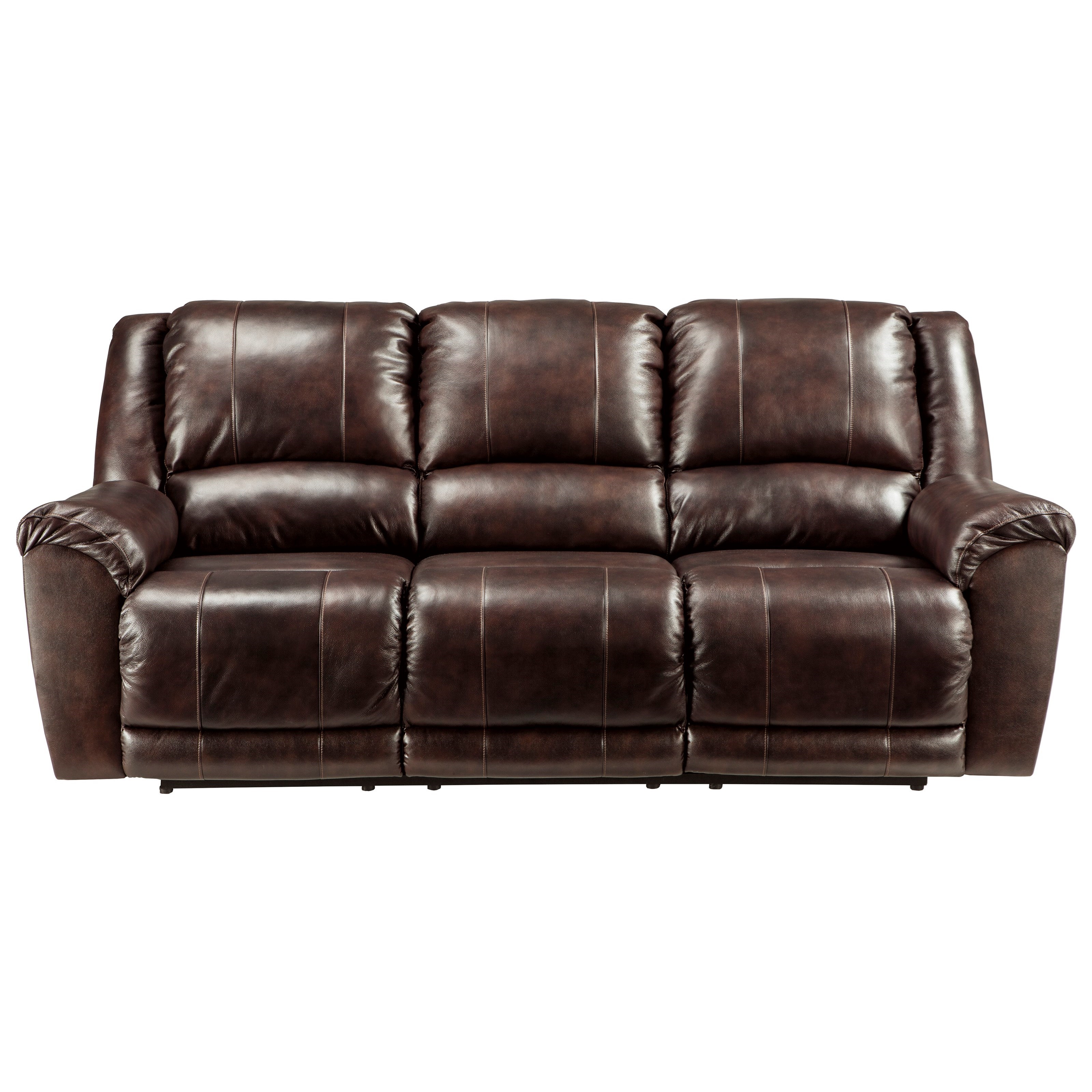 Ashley Leather Sofa 4