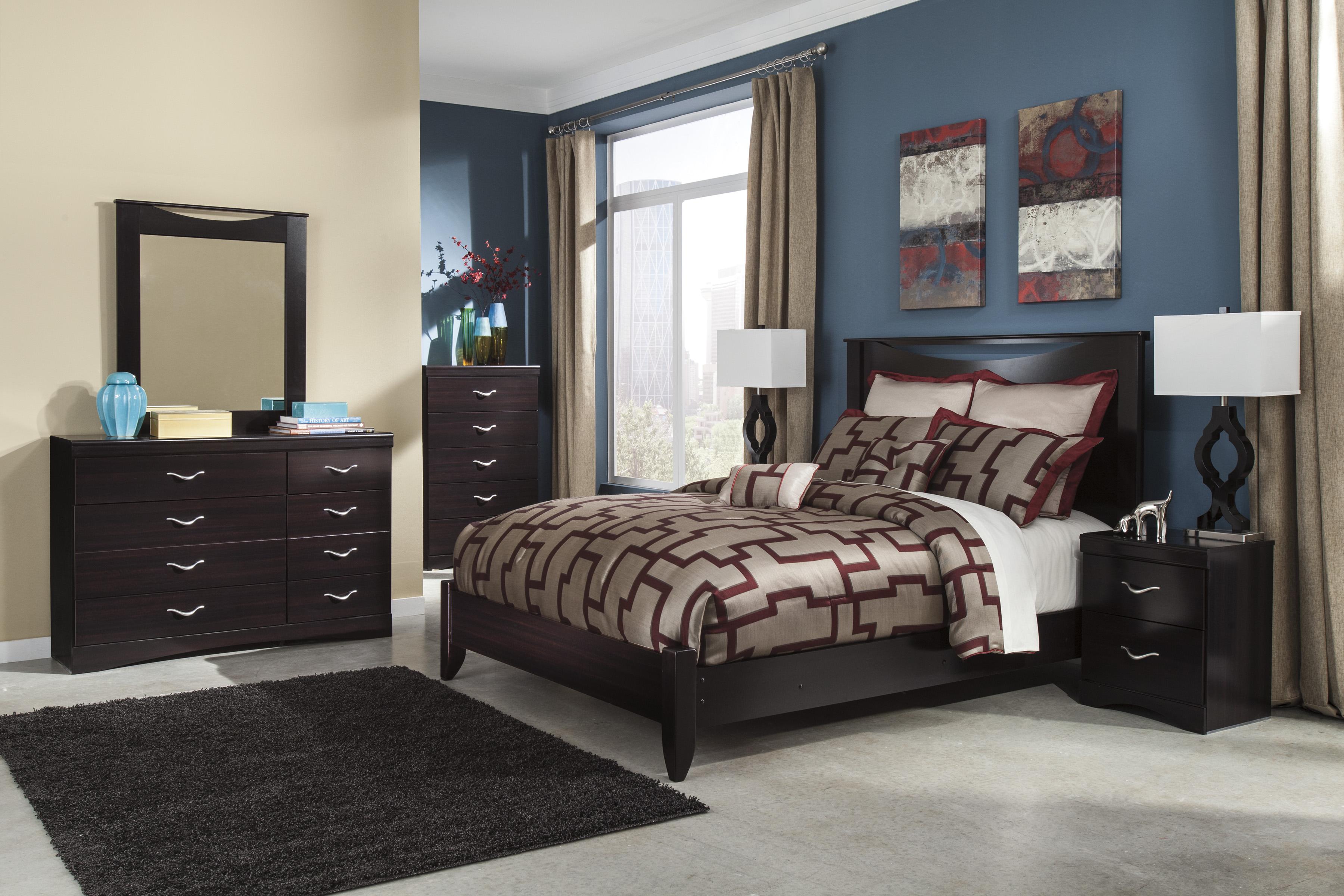 Asymmetrical Dresser with 6 Drawers