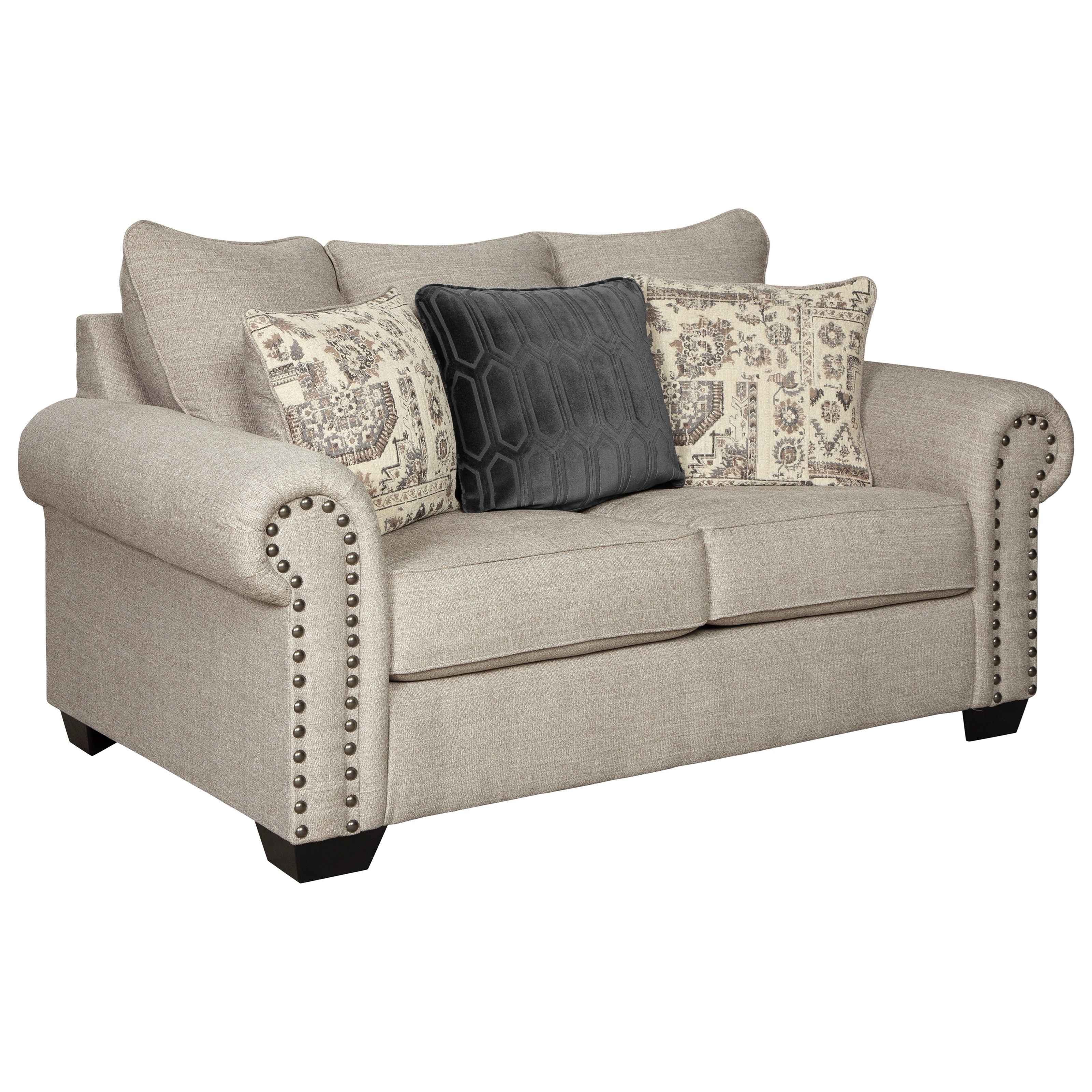 Signature Design by Ashley Zarina Transitional Loveseat ...