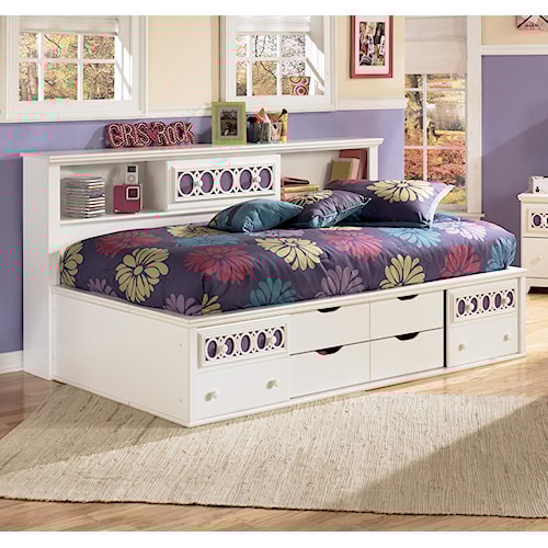 Signature Design By Ashley Zoey Twin Storage Daybed - Rotmans Signature Design by Ashley Zoey Twin Storage Daybed - Signature Design By Ashley Zoey Twin Storage Daybed - Rotmans