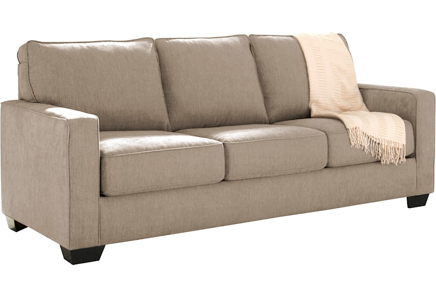 Zeb Queen Sofa Sleeper With Memory Foam Mattress Belfort