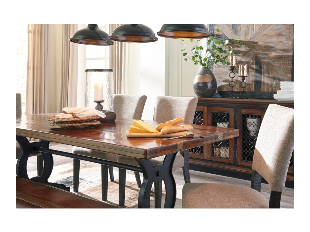 Signature Design by Ashley Zurani 6-Piece Table Set with Bench ... Signature Design by Ashley Zurani 6-Piece Table Set with Bench ...