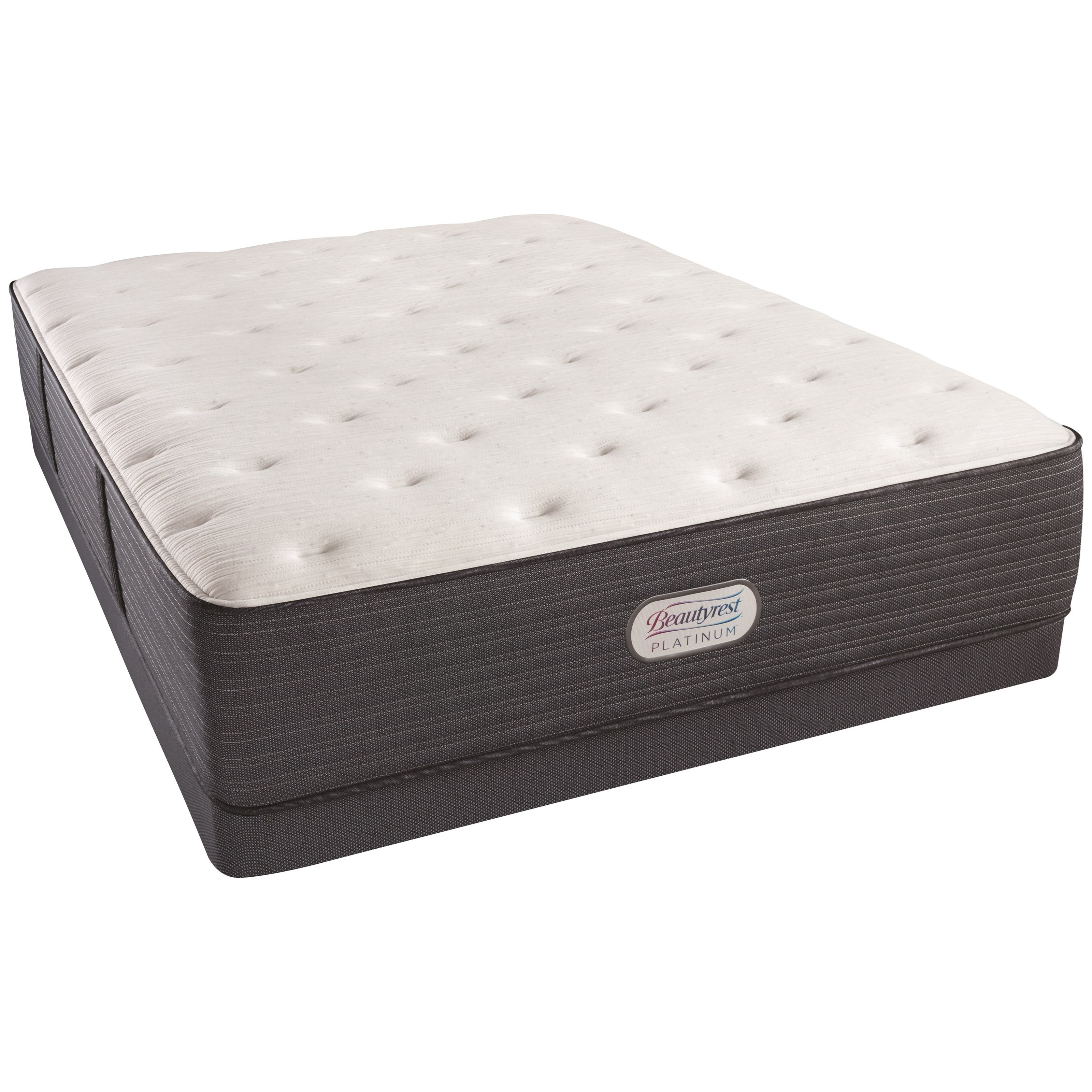 Beautyrest Platinum Belgrade Luxury Firm King Mattress And Low