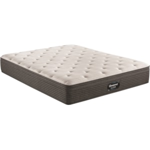 Beautyrest Brs Bold Plush Et 700810106 1060 King 13 Plush Euro Top Pocketed Coil Mattress Becker Furniture Mattresses