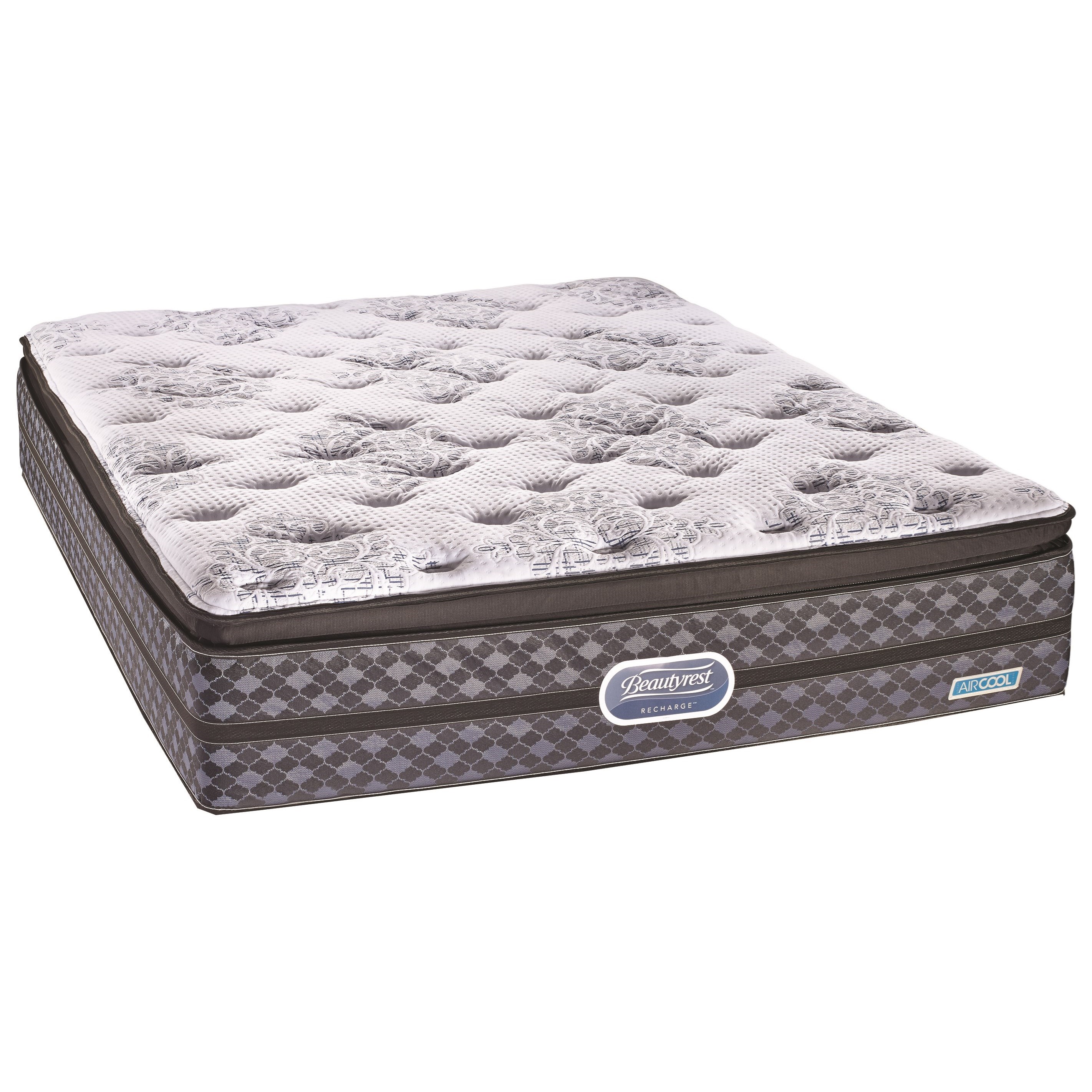 Simmons Beautyrest Recharge Indigo Hi Loft Firm Full Hi Loft Firm