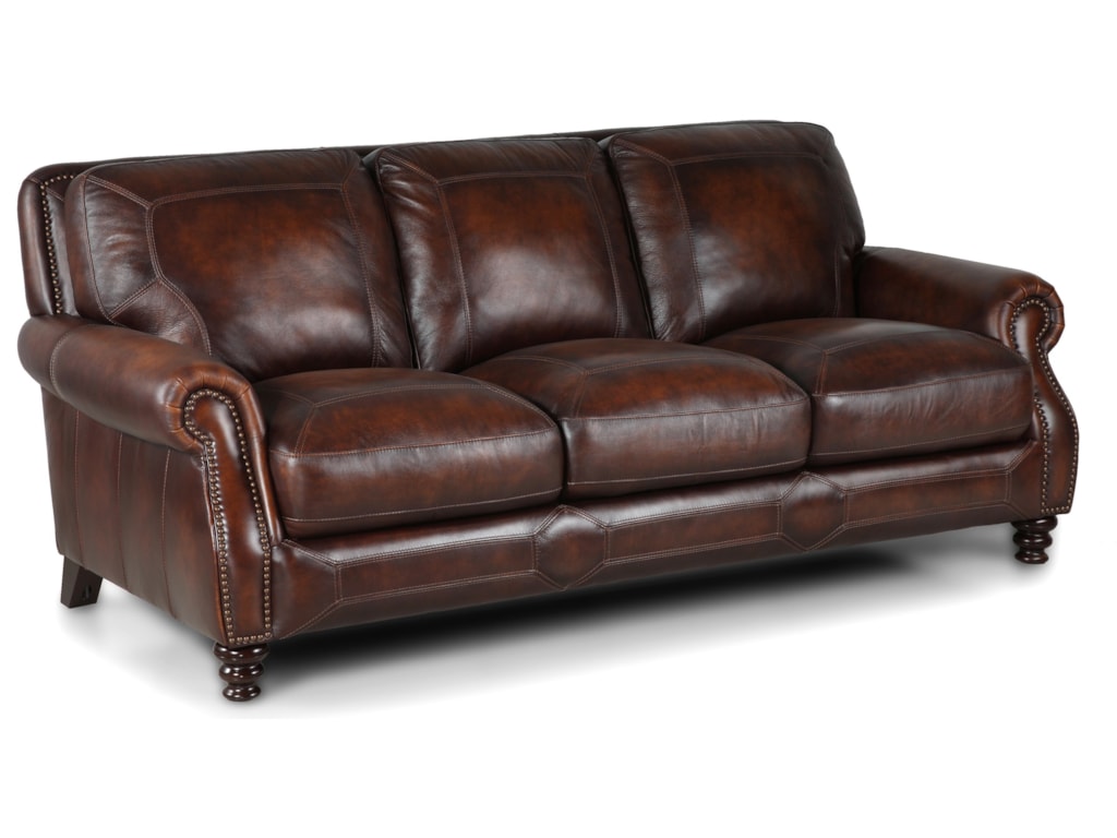Simon Li Ashland Traditional Leather Sofa Ad Furniture Sofas Simon Li Ashlandsofa