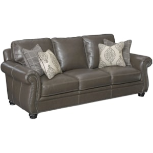 Simon Li H044 Traditional Sofa With Nailhead Trim Story Lee