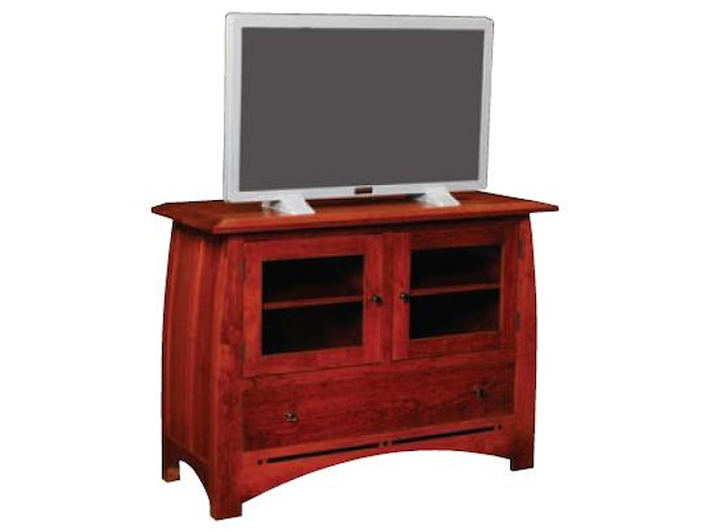 Simply Amish Aspen Saas2049tv Small Tv Stand Becker Furniture