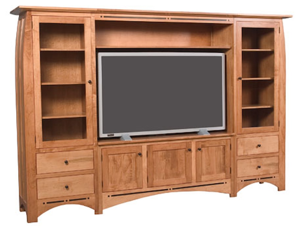 Simply Amish Aspen Eca765ec Wall Unit Entertainment Center Simply Amish Aspen Eca765ec Wall Unit Entertainment Center