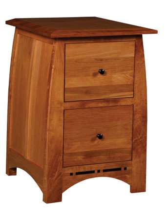 Simply Amish Aspen2 Drawer File Cabinet