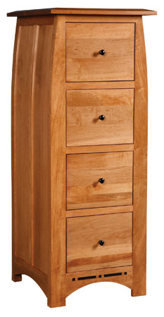 Simply Amish Aspen Ecafc4d 4 Drawer File Cabinet Becker Furniture File Cabinets