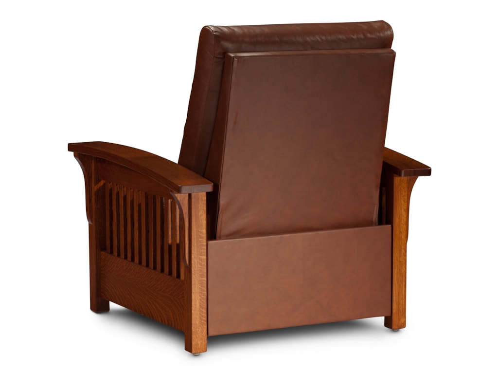 Simply Amish Grand Rapids Xq26 Ajhlr Ld High Leg Recliner With Wood Simply Amish Grand Rapidsrecliner