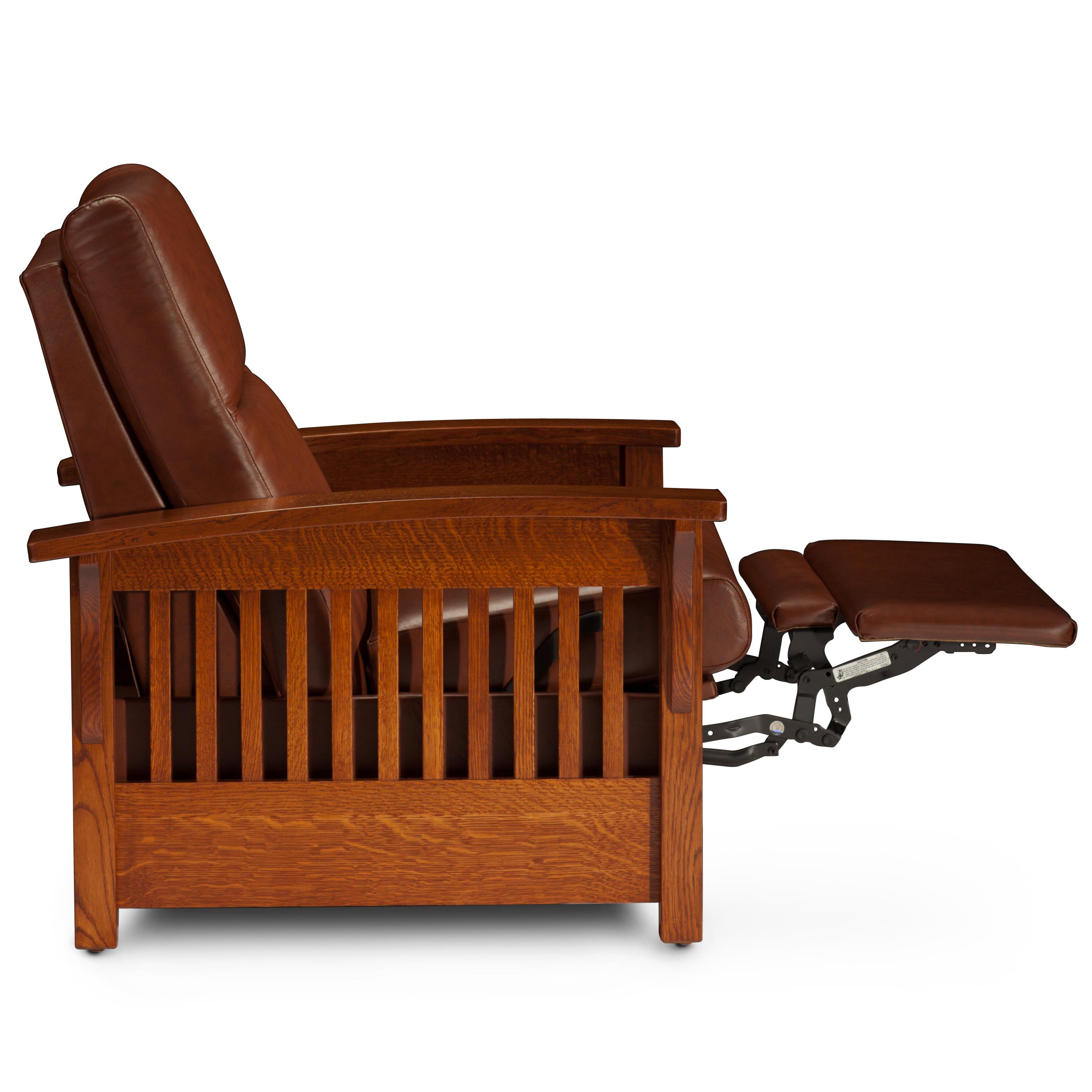 Simply Amish Grand Rapids Xq26 Ajhlr Ld High Leg Recliner With