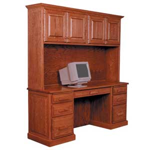 Simply Amish Classic Classic Computer Credenza Becker Furniture