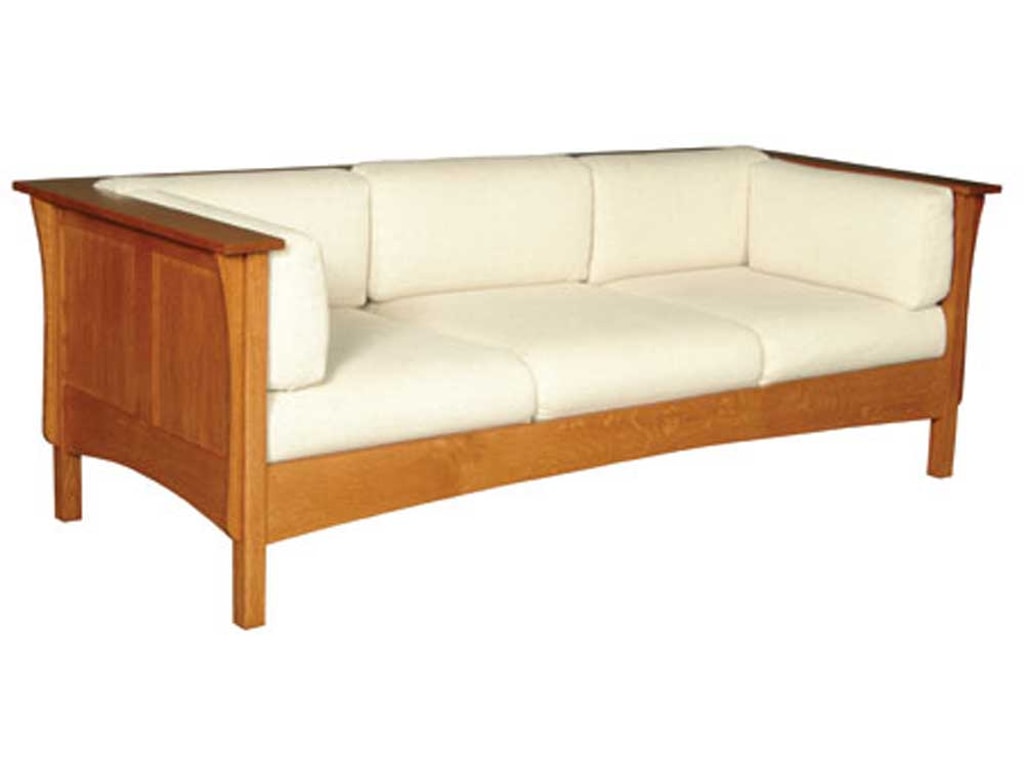 Simply Amish Prairie Mission Sofa W Panels