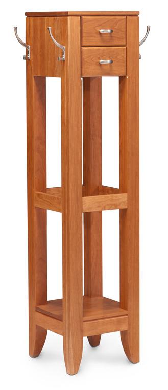 Simply Amish Justine Tvjht Hall Tree W 2 Drawers Dunk Bright