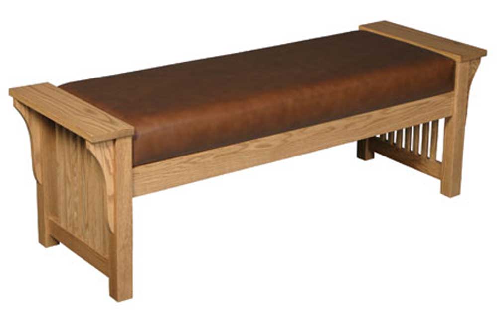 Simply Amish Prairie Mission Prairie Mission Bench Becker