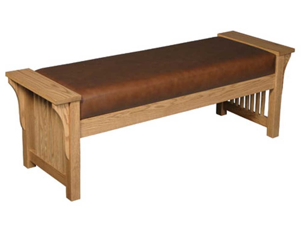 Simply Amish Prairie Mission Prairie Mission Bench Becker