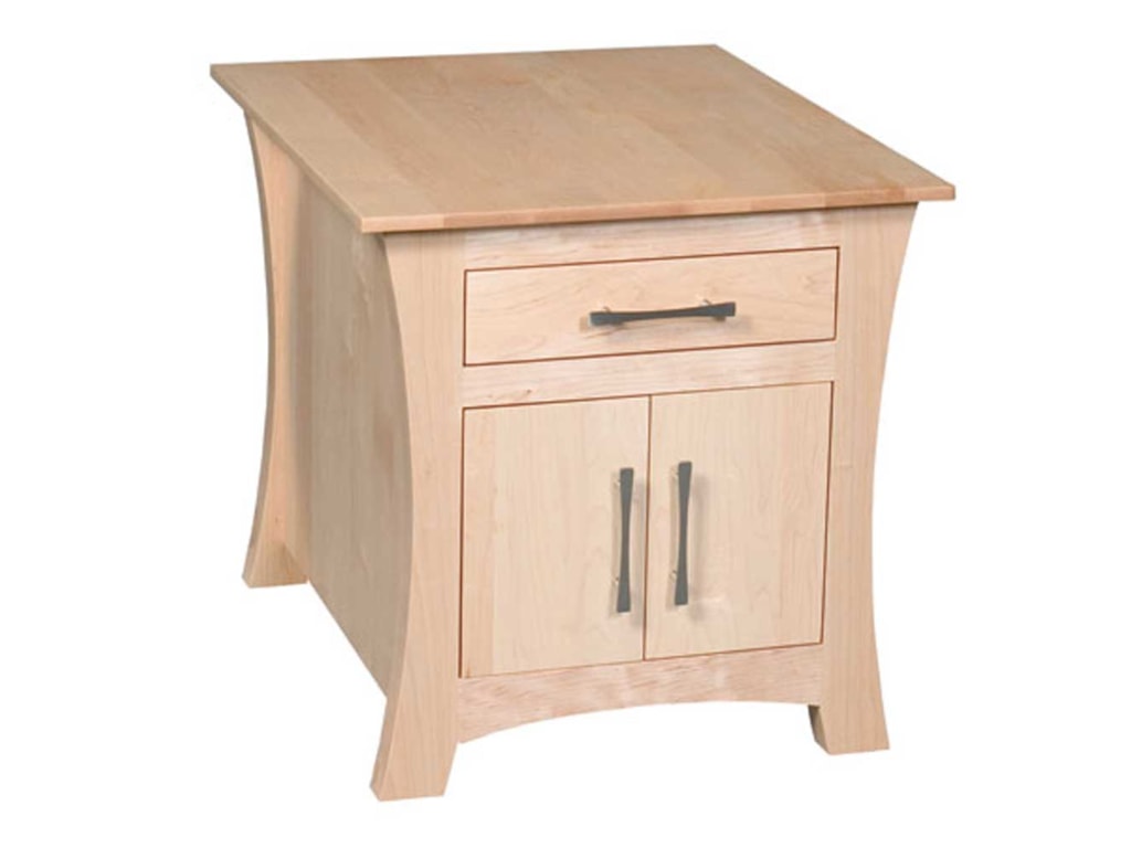 Loft Cabinet End Table By Simply Amish