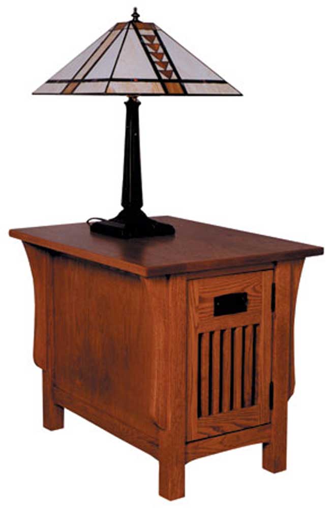 Simply Amish Prairie Mission Prairie Mission Door End Table Dunk