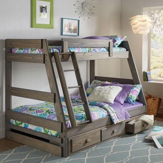 simply bunk beds twin over full