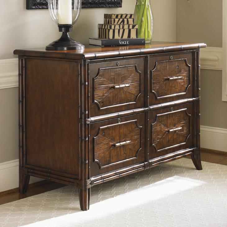 Sligh Bal Harbour 293sa 4 Drawer Laguna Beach File Chest With Locks Sprintz Furniture File Cabinets
