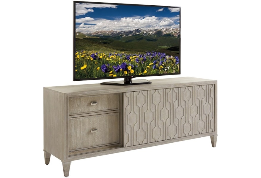 Greystone Reese Media Center With Sliding Doors And File Storage By Sligh At Baer S Furniture