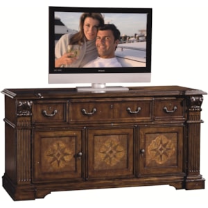 Sligh Laredo Tv Console Sprintz Furniture Tv Stands