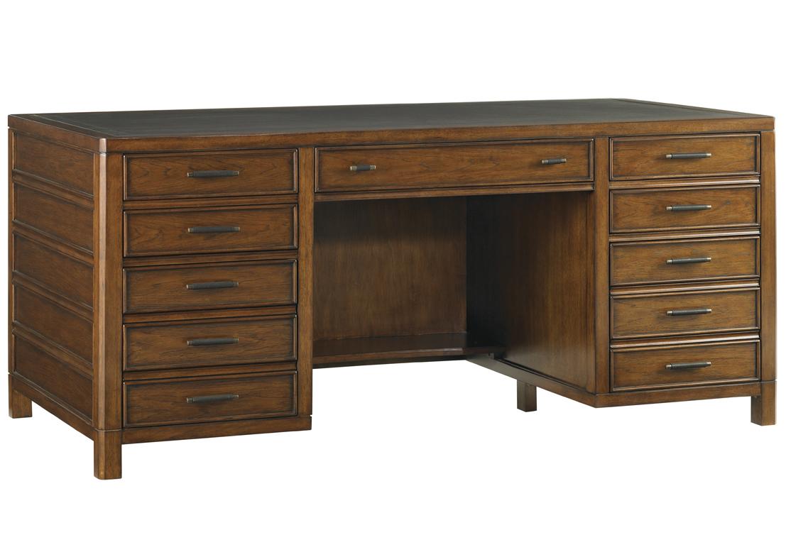 Sligh Longboat Key 279lk 400 Bal Harbour Double Pedestal Desk