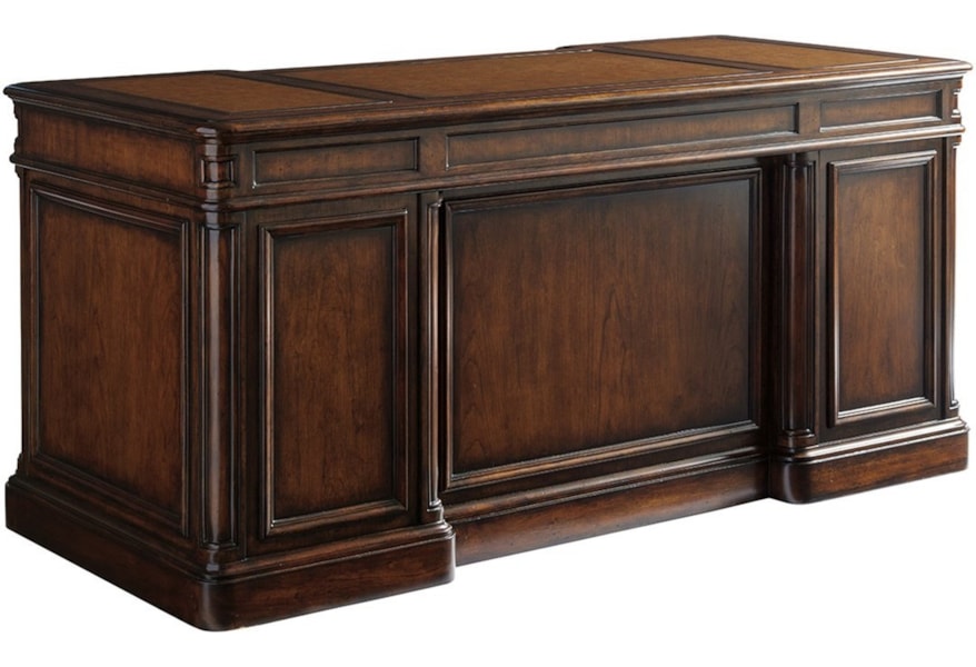 Sligh Richmond Hill Morgan Executive Desk With Faux Leather