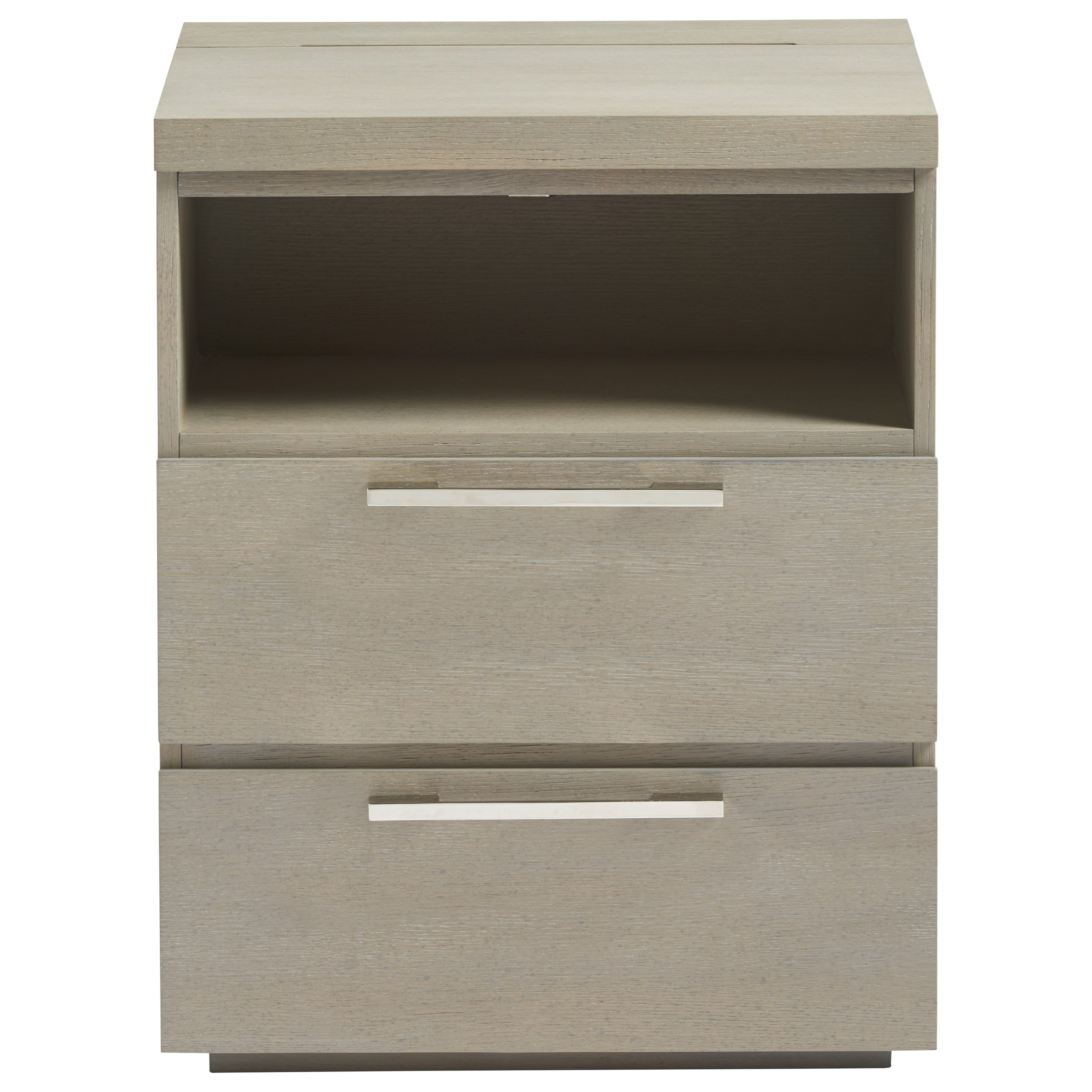 nightstand with built in light