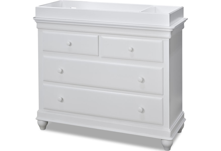 Smartstuff Classics 4 0 Single Dresser With Changing Station And 4