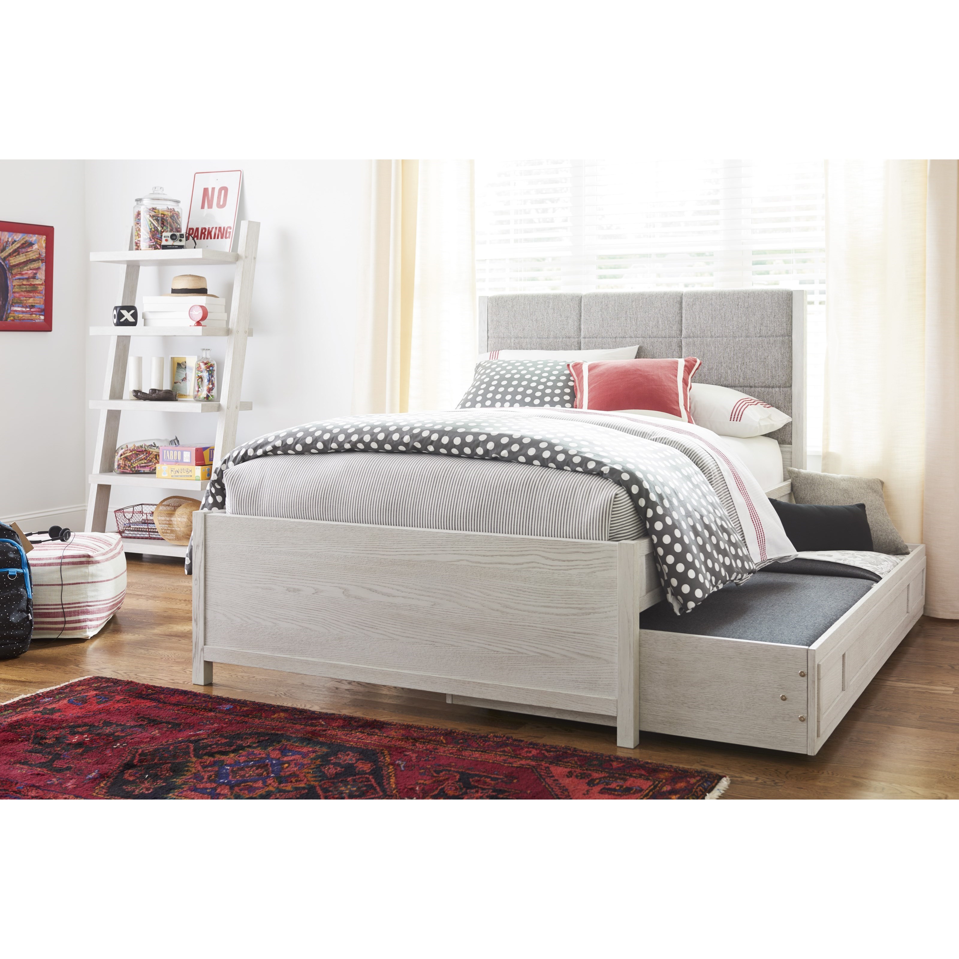 kids full bed with trundle