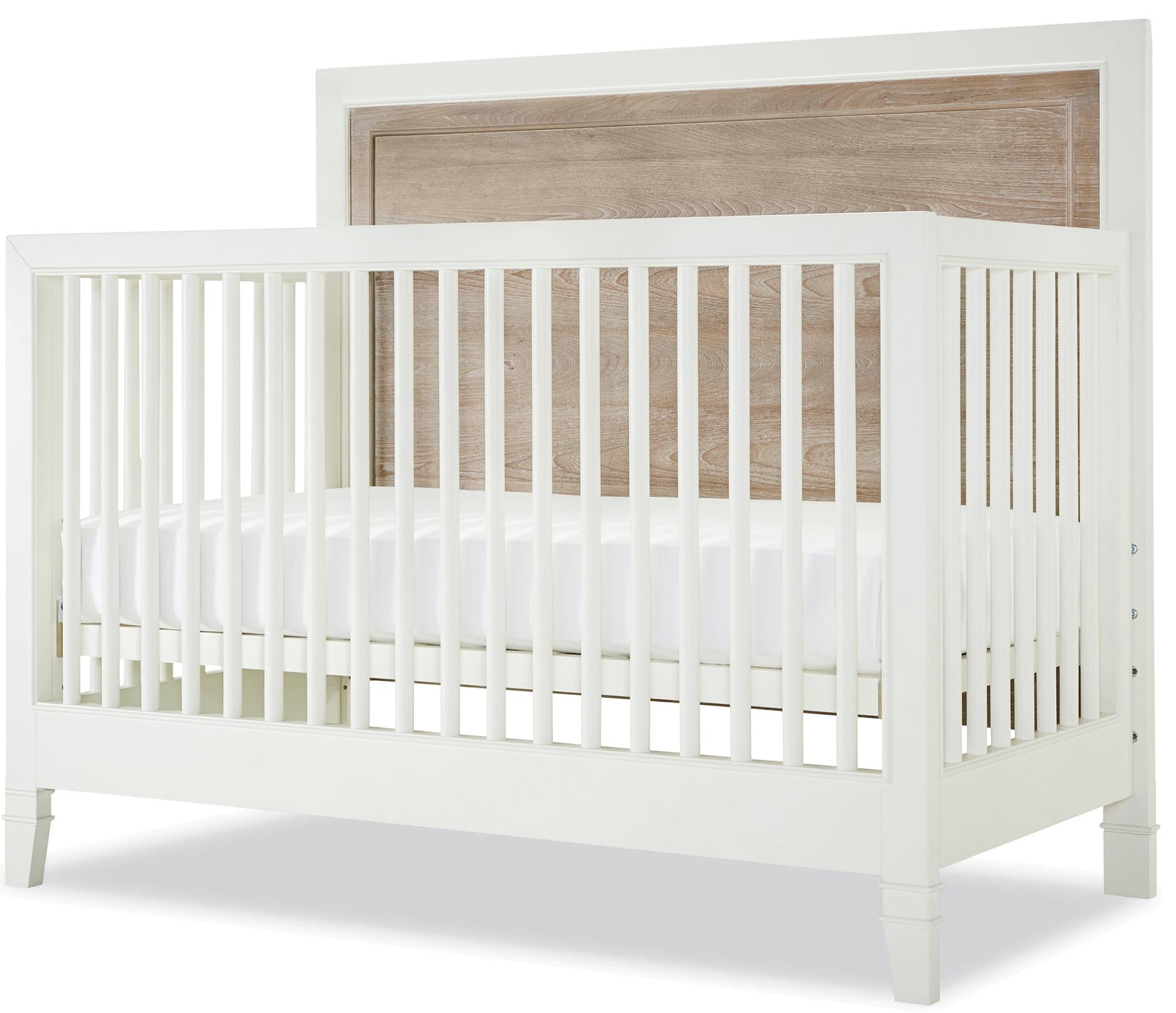 Smartstuff Myroom Two Tone Convertible Crib With Toddler Rail