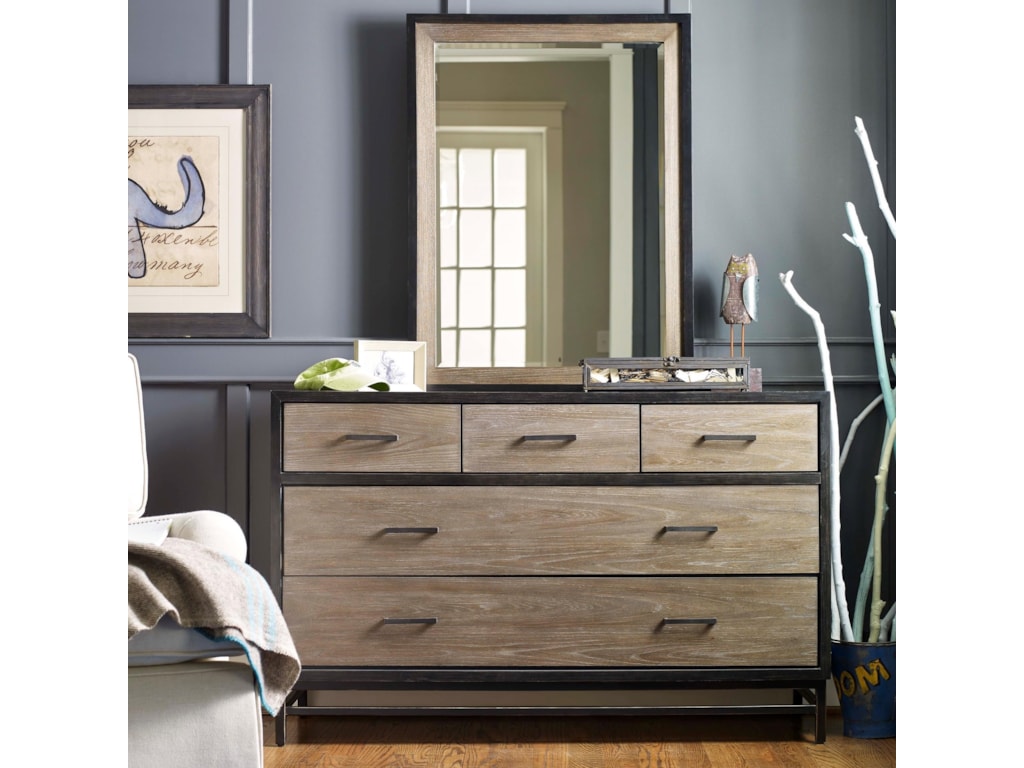 Universal Kids Smartstuff Myroom 5 Drawer Dresser And Mirror Set