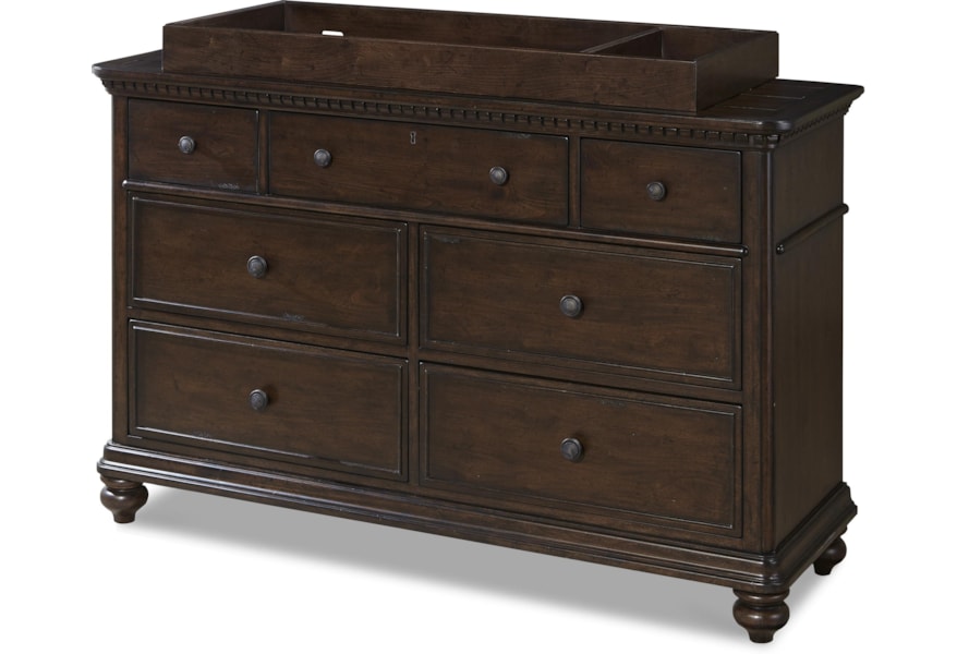 Smartstuff Paula Deen Guys 7 Drawer Dresser With Changing