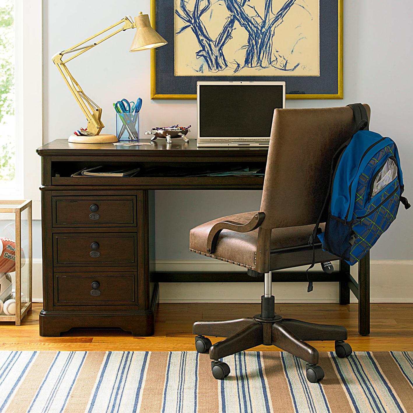 Smartstuff Paula Deen Guys 2391071 Henry S Leather Desk Chair